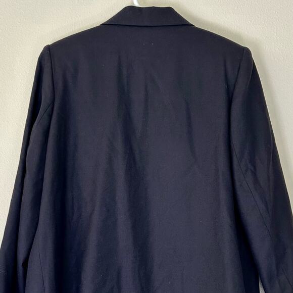 Vintage SAG Harbor Wool Y2K single breasted office siren preppy blazer boxy 16 W - Picture 7 of 9